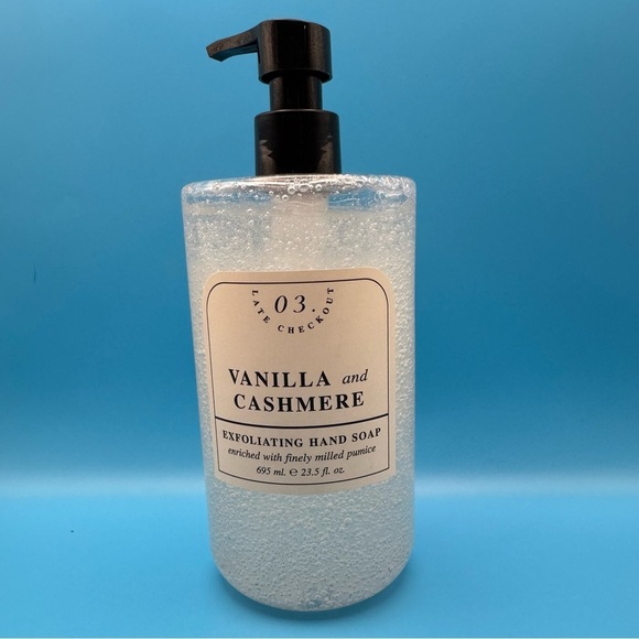 Late Checkout Other - LATE CHECKOUT ~ Vanilla & Cashmere Pumice Enriched Exfoliating HAND SOAP